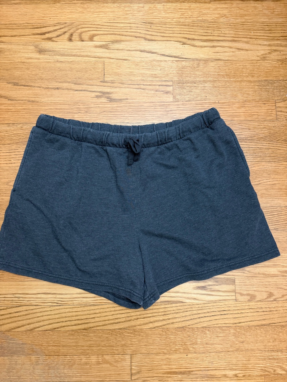 Terra & Sky Women’s Pull-On Shorts Size 1X 16W-18W Charcoal Gray